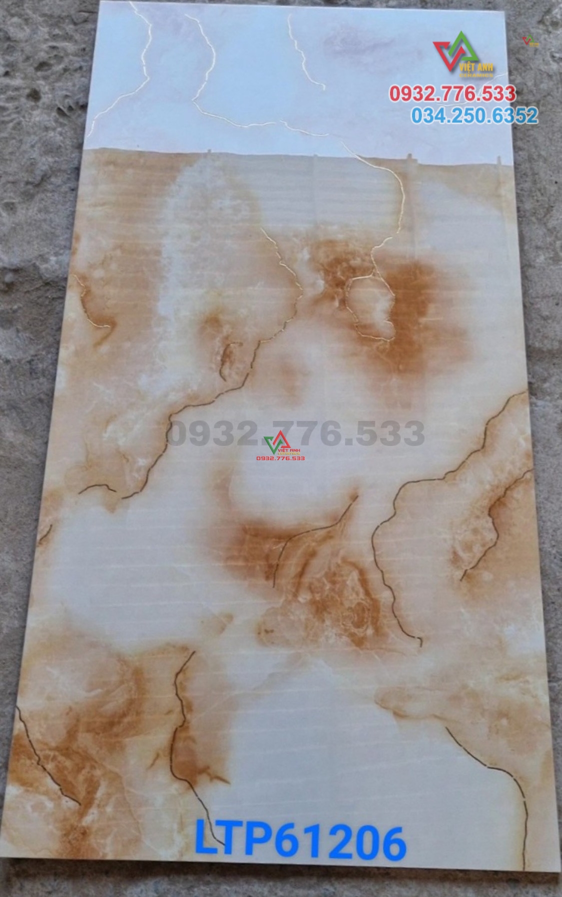 Gạch nhập khẩu Trung Quốc 60x120 ánh kim vàng quận 2
