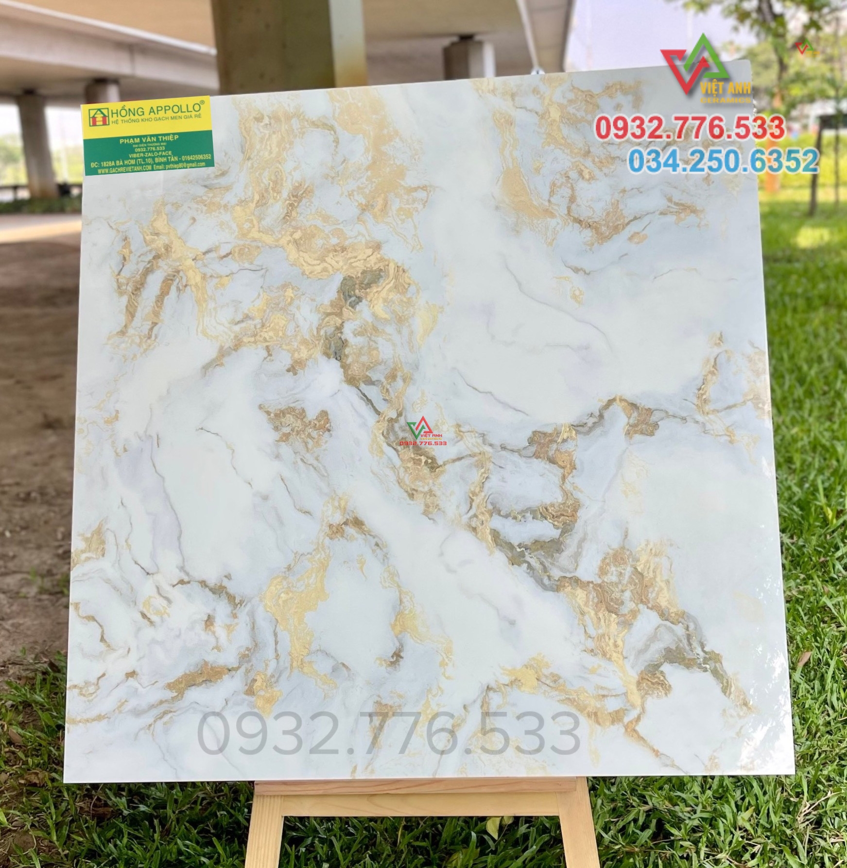 Gạch 100x100 đá marble ánh kim cao cấp tại quận 1