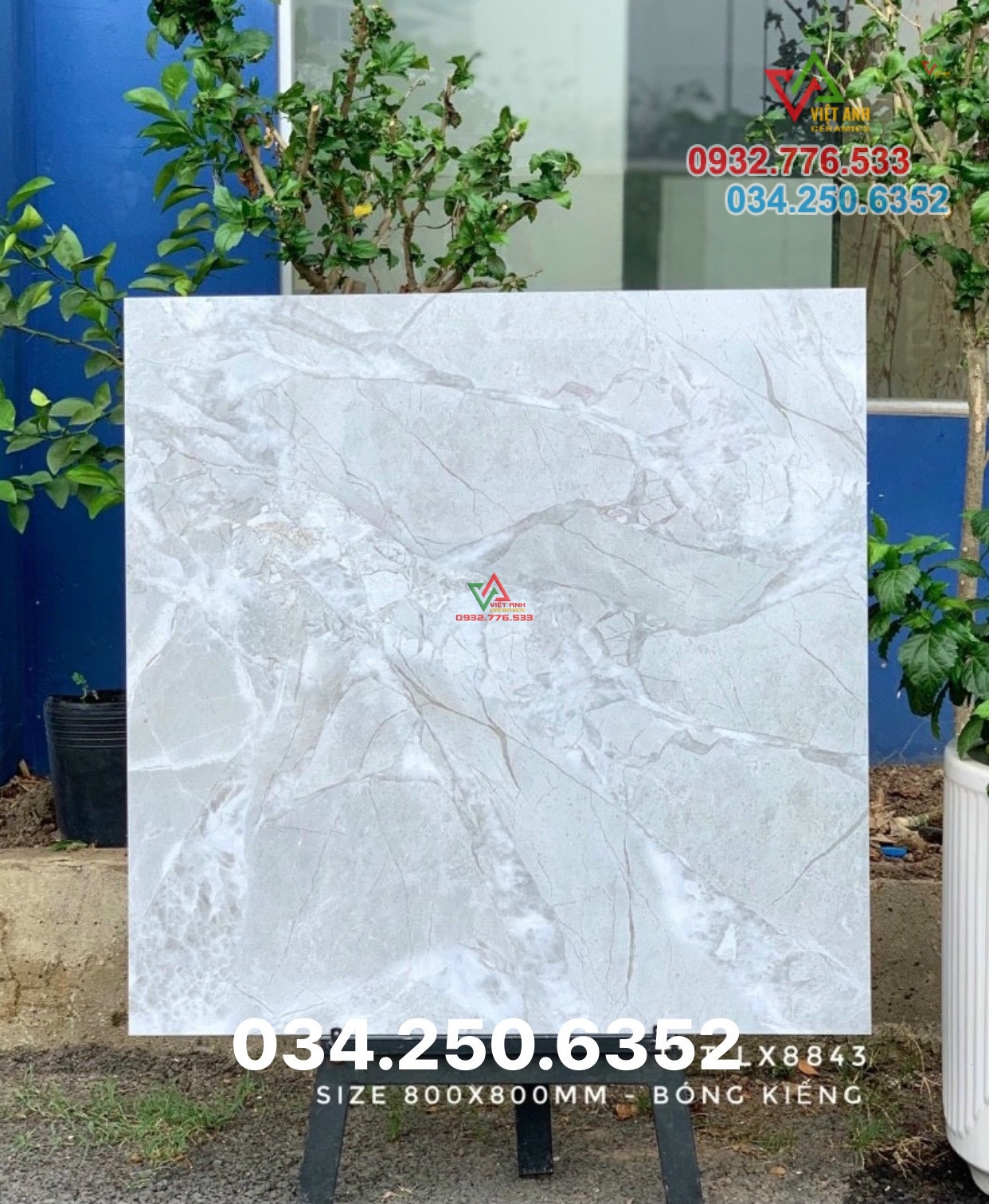 Gạch đá 80x80 ốp nền nhà trang trí tại HCM