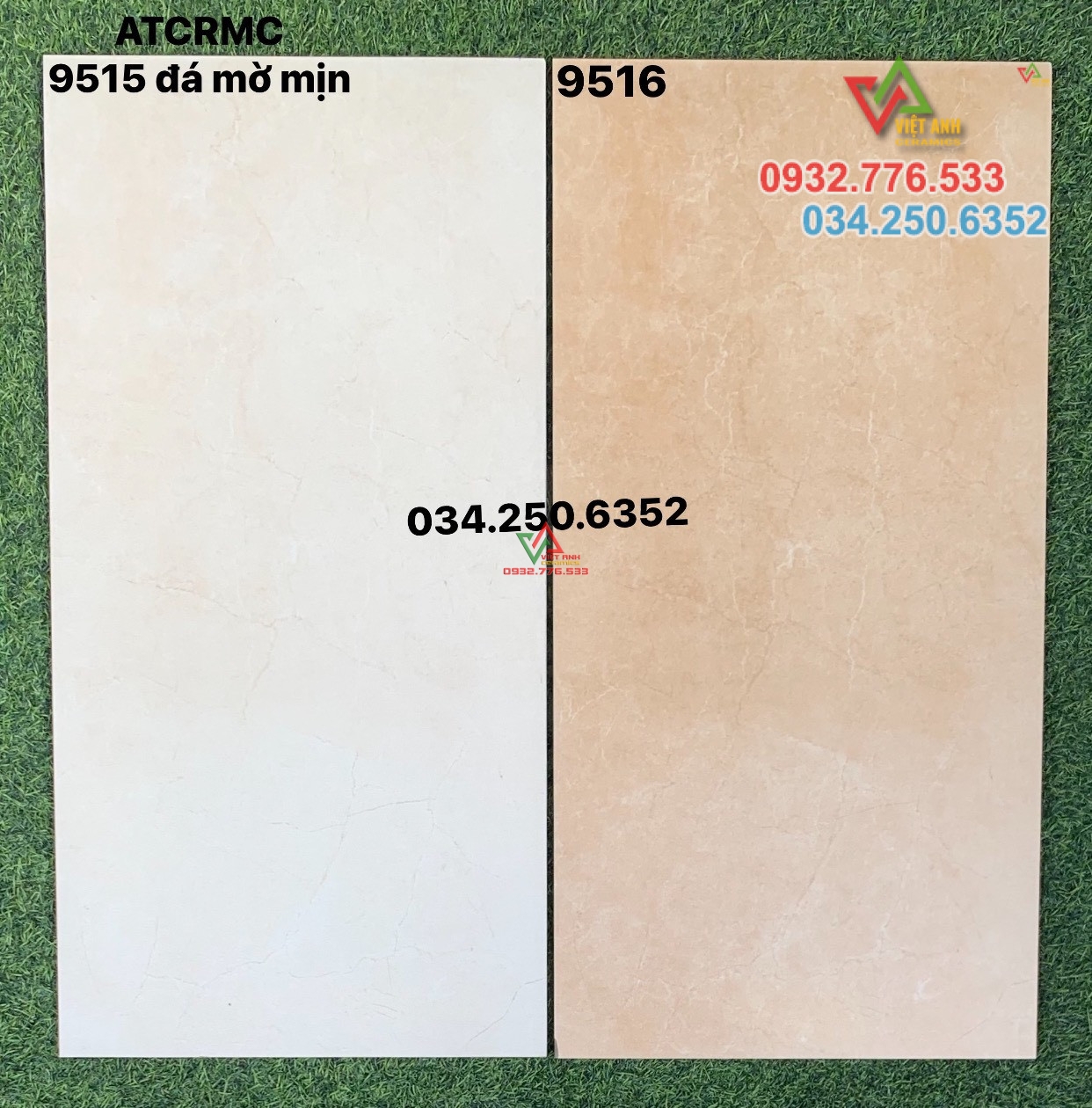 Gạch men mờ 30x60 trang trí tường nhà
