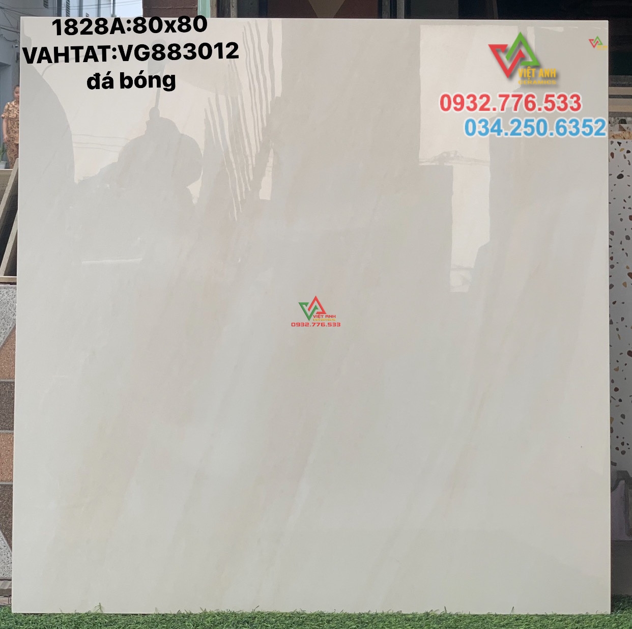 Đại lý bán gạch men 80x80 uy tín tại HCM gachrevietanh