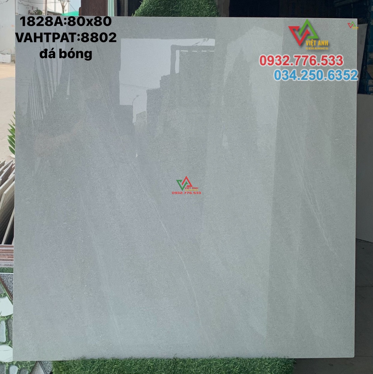 Gạch 80x80 hàng bóng kiếng giá rẻ TPHCM
