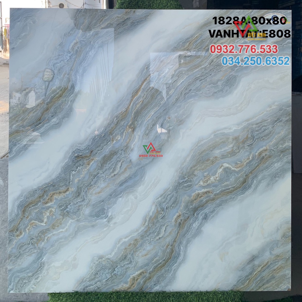 Gạch 80x80 ốp lát nền khách sạn cao cấp
