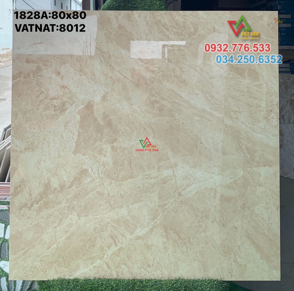 Gạch 80x80 granite bóng kiếng đẹp giá rẻ