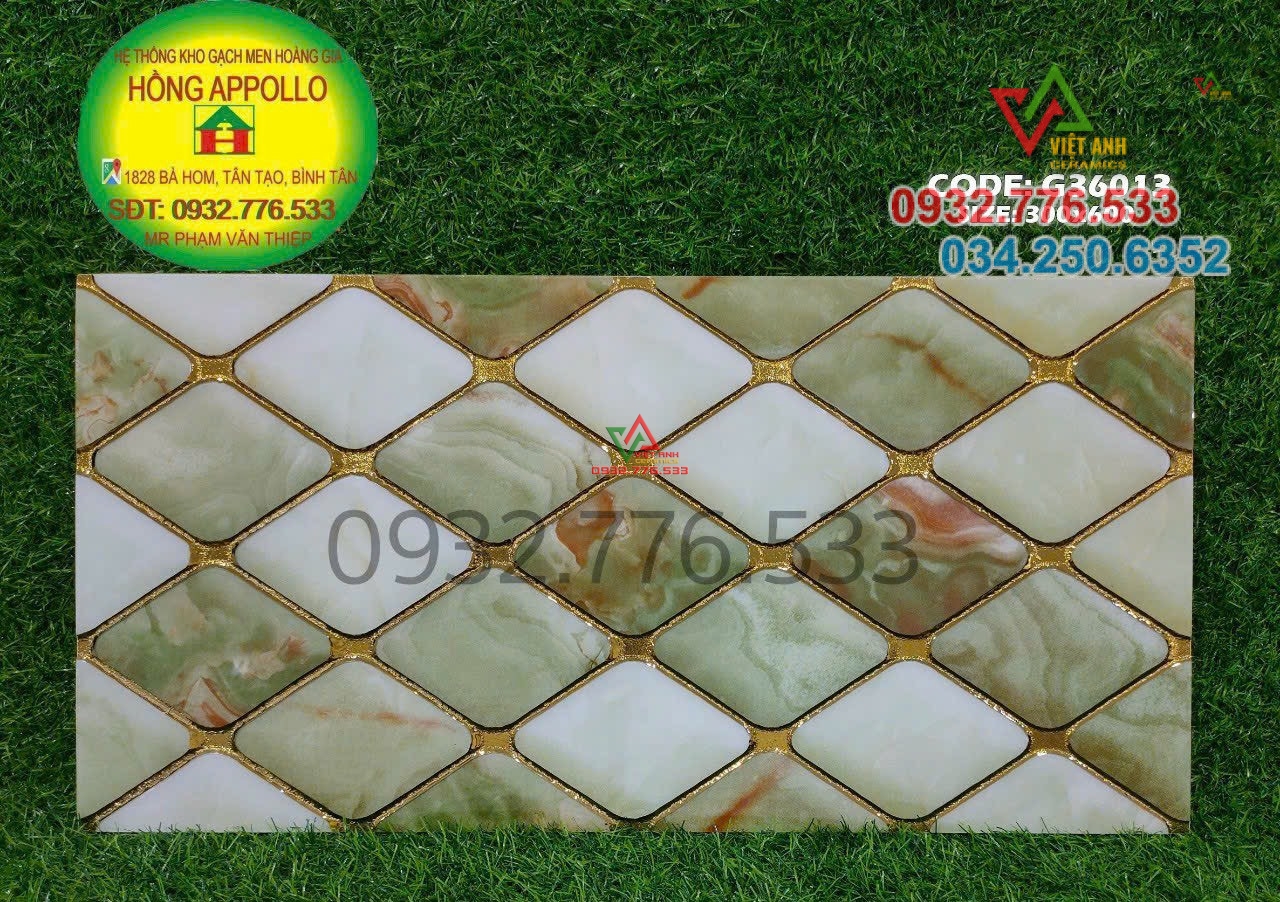 Gạch 30x60 ốp tường trang trí điểm nhấn sang trọng