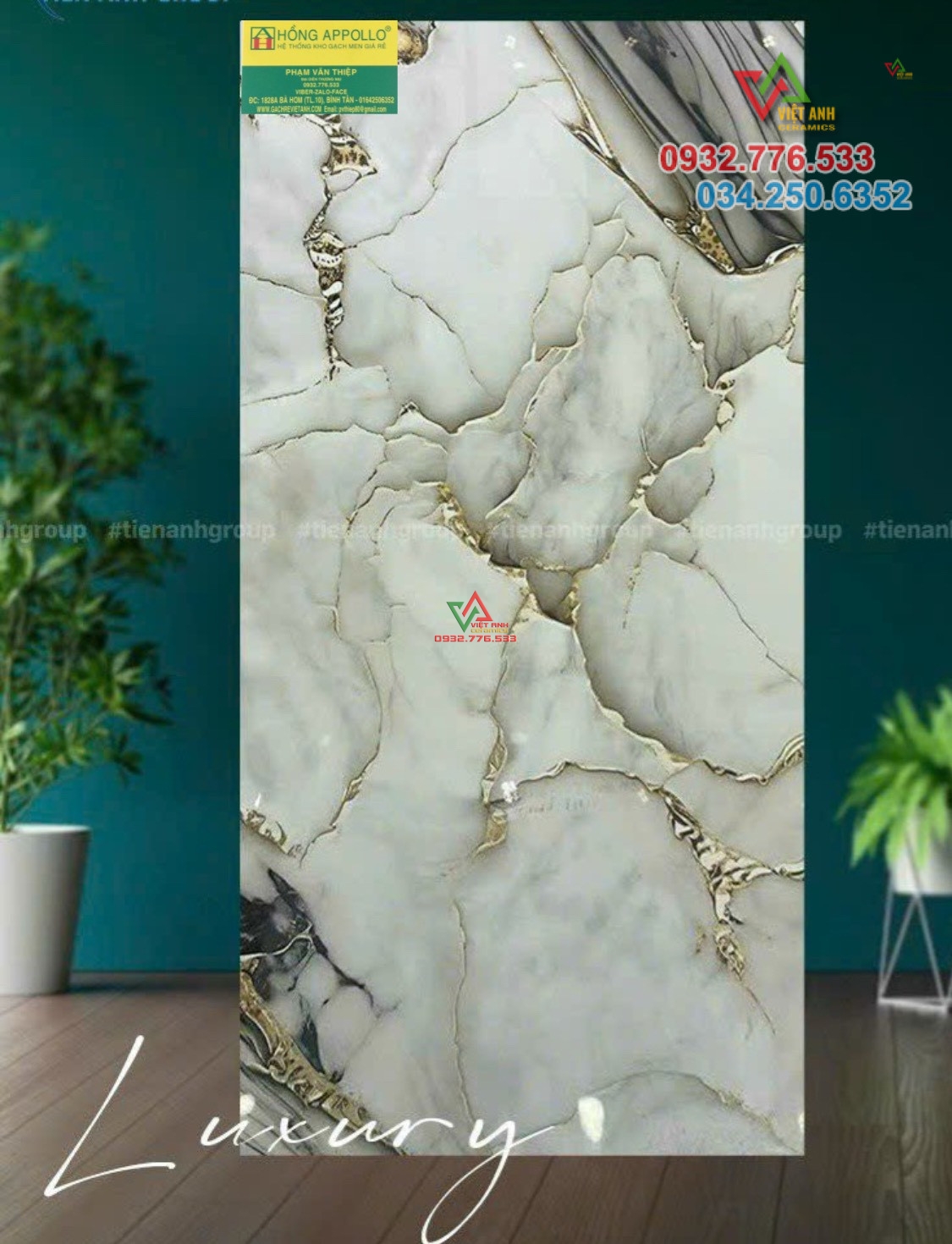 Gạch 60x120 trang trí khổ lớn hàng nhập khẩu Trung Quốc