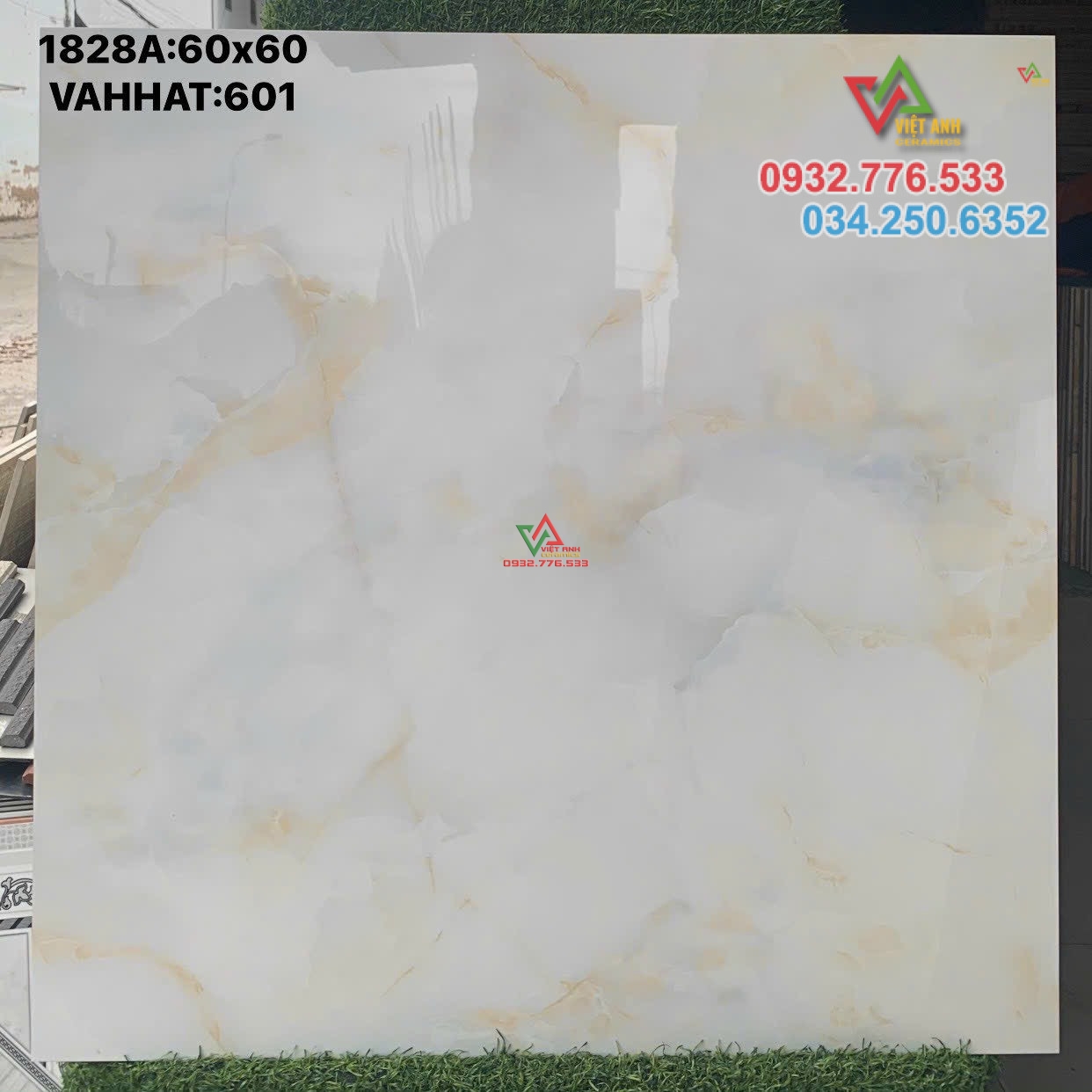 Gạch 60x60 đá bóng kiếng lát nền phòng khách giá rẻ