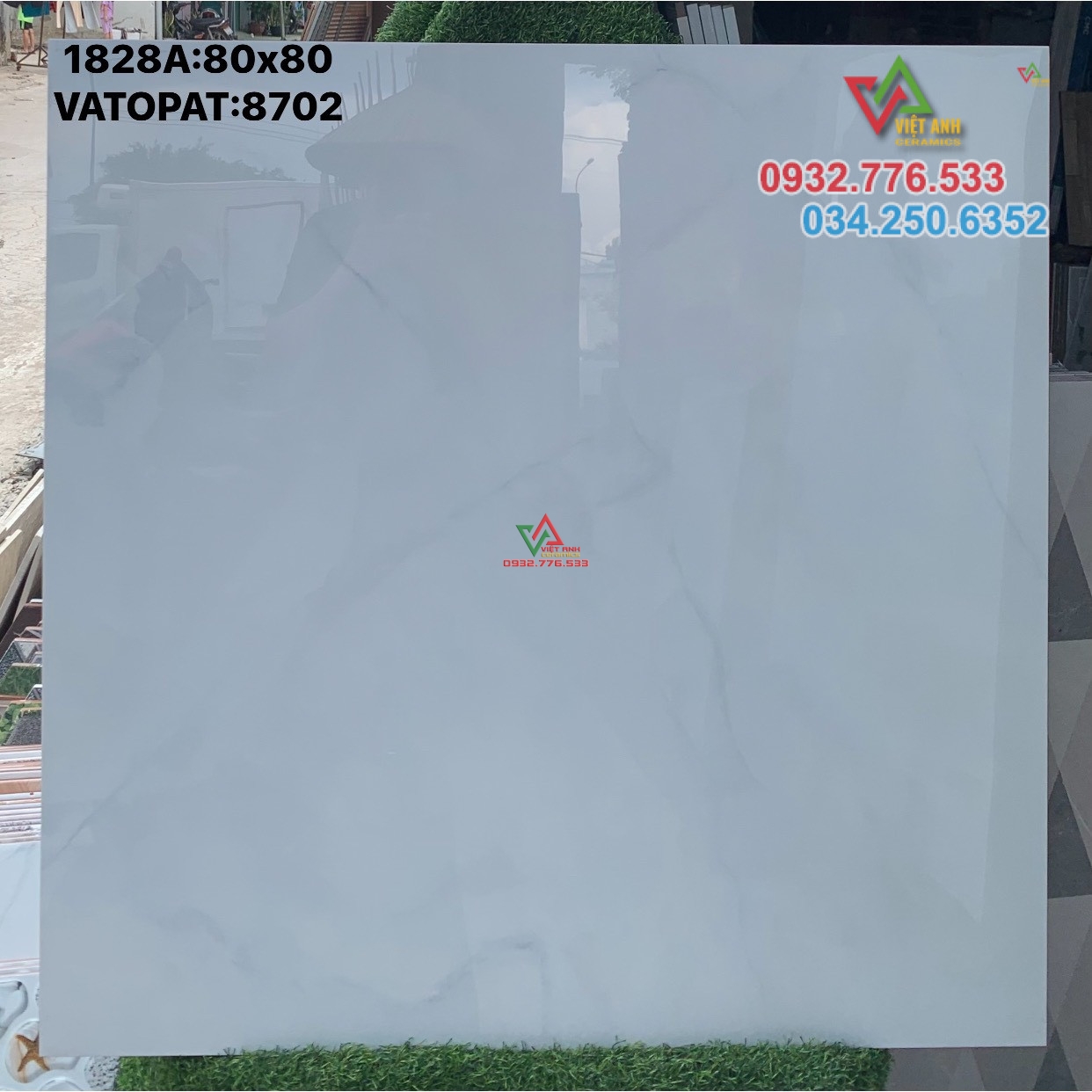 Gạch 80x80 vân đá lát nền nhà mã 8702