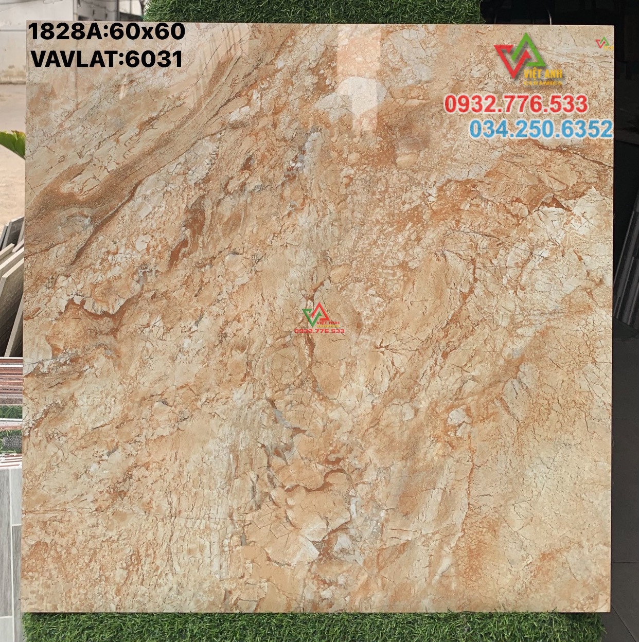 Gạch đá 60x60 lát nền sàn nhà phố uy tín tại TPHCM