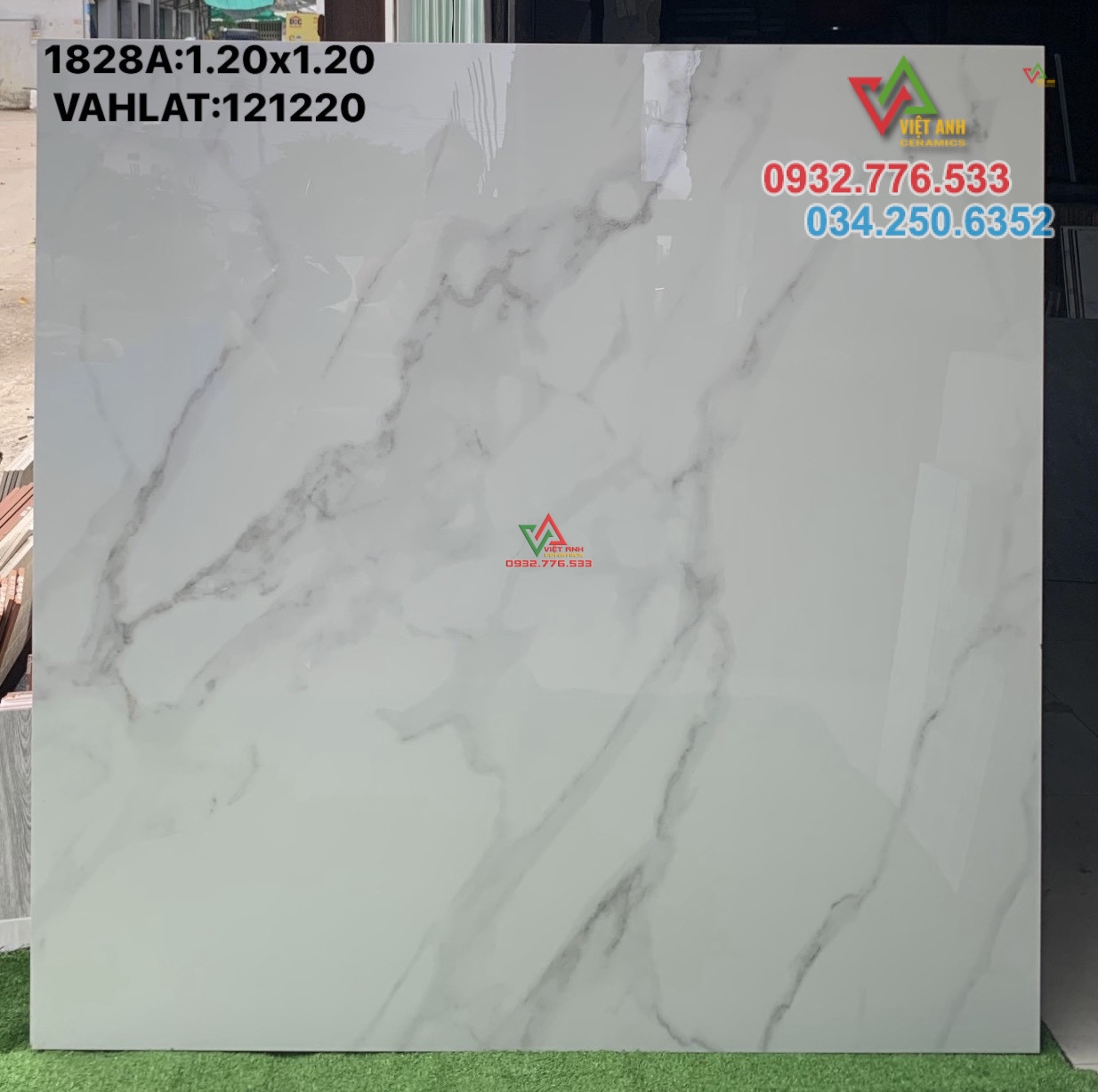 Gạch lát nền 120x120 Trung Quốc đá granite hình ảnh thực tế