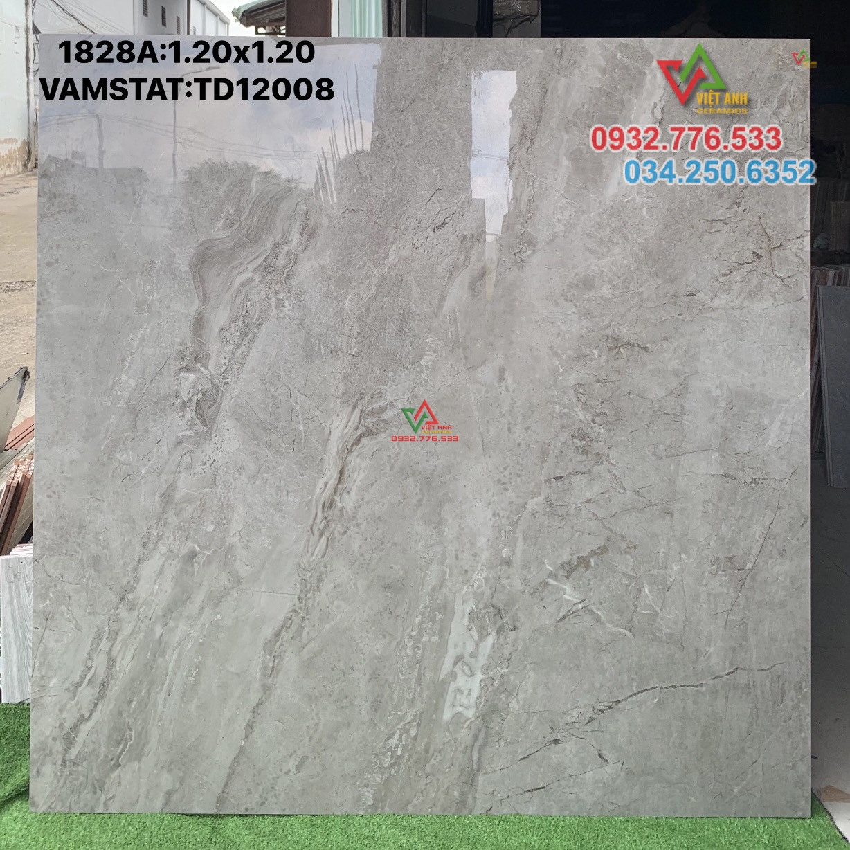 Gạch ốp lát 120x120 khổ lớn đá granite mã TD12008 hàng nhập khẩu