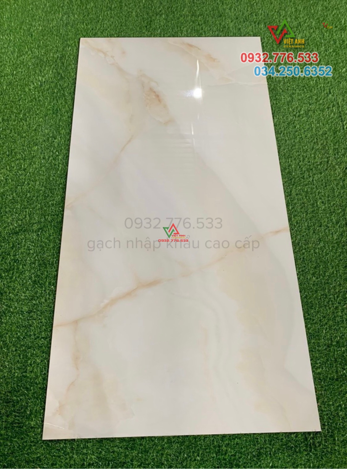 Gạch 80x160 trang trí mọi không gian vân cam sang trọng