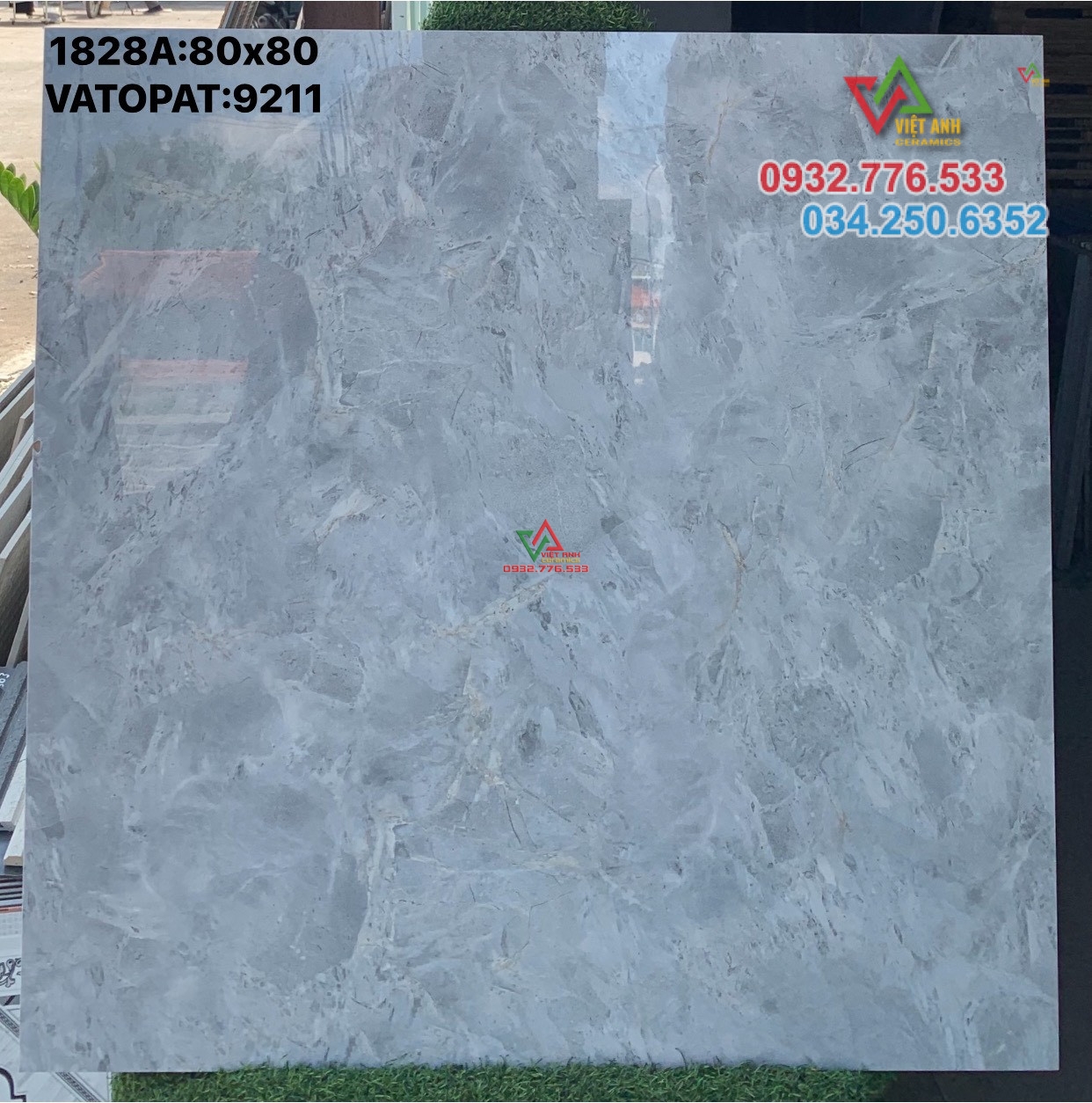 Gạch lát nền 80x80 bóng kiếng mới nhất tại Sài Gòn