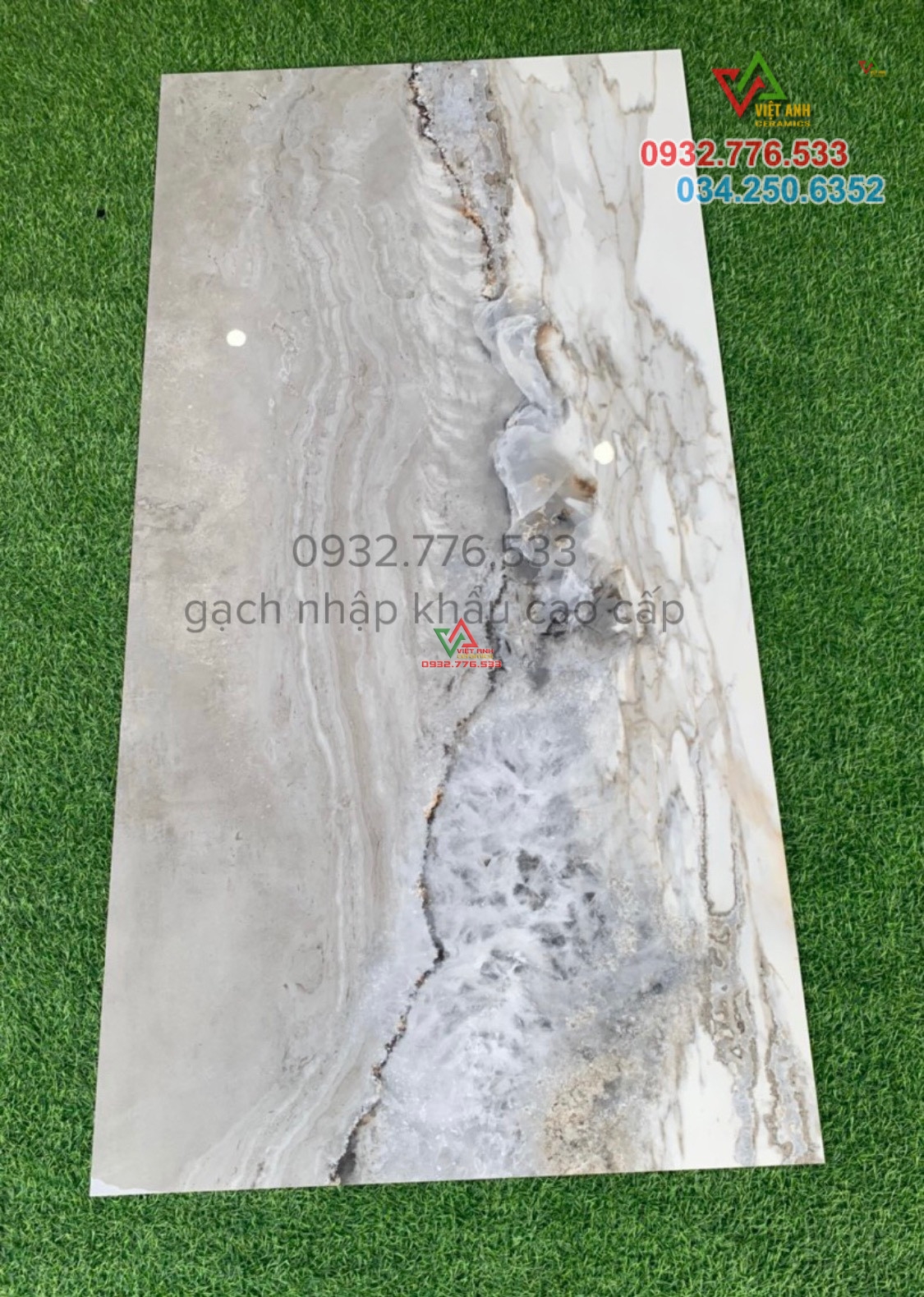 Gạch ốp khổ lớn 80x160 nhập khẩu Ấn Độ chính hãng