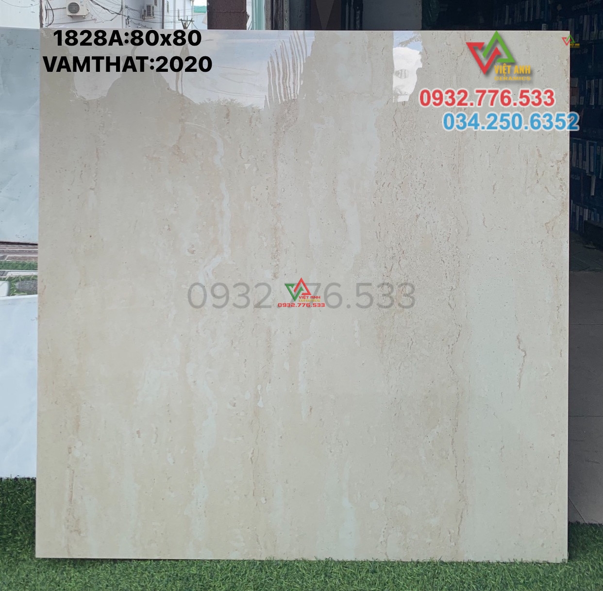Gạch 80x80 ốp lát phòng ngủ thoáng mát sang trọng
