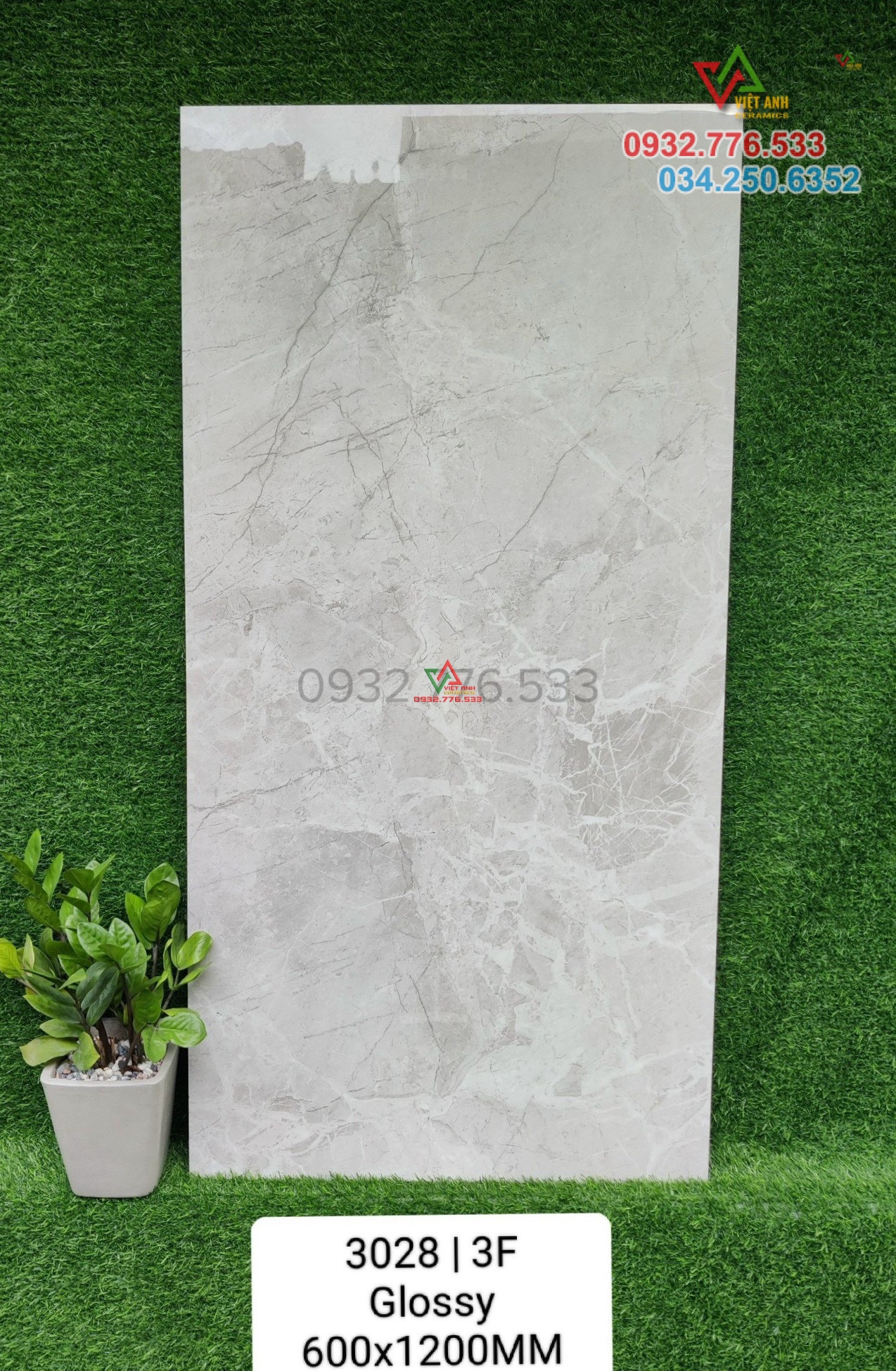 Gạch 60x120 chất lượng cao bóng kiếng ốp lát phòng khách