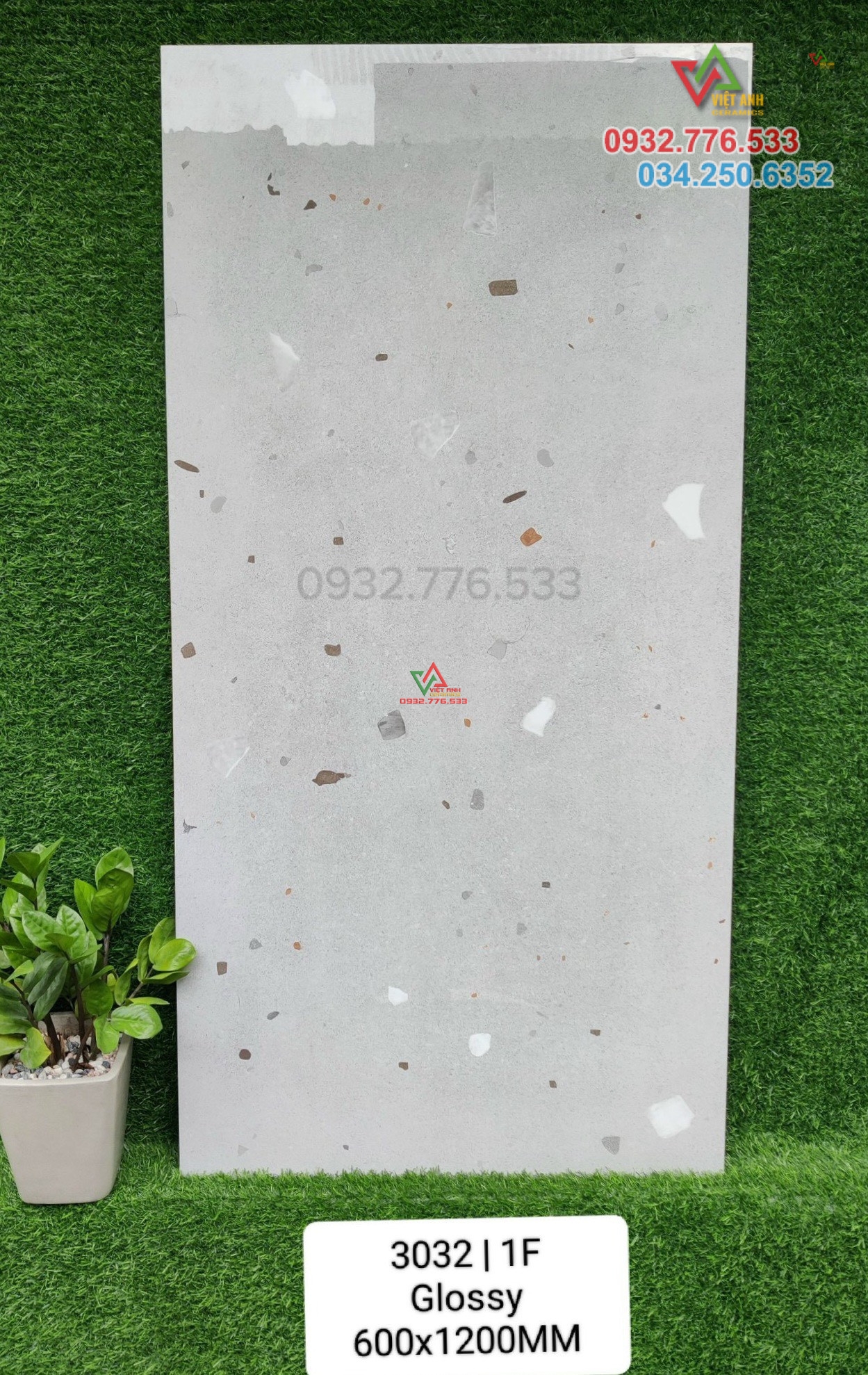 Gạch 60x120 vân đá chính hãng trang trí mọi không gian tại quận 9