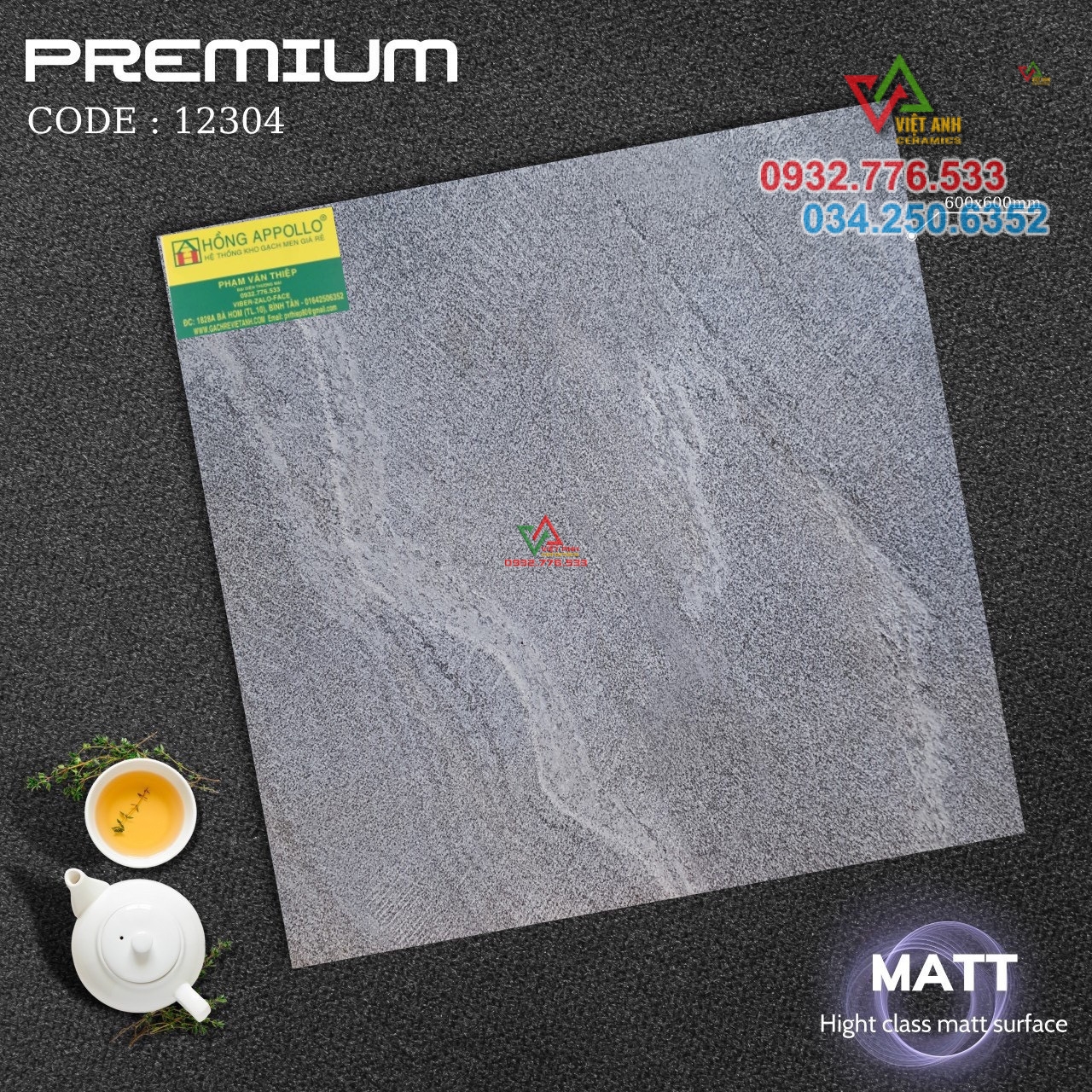 Gạch ốp lát sàn nhà 60x60 hàng matt cao cấp mẫu mới năm 2024