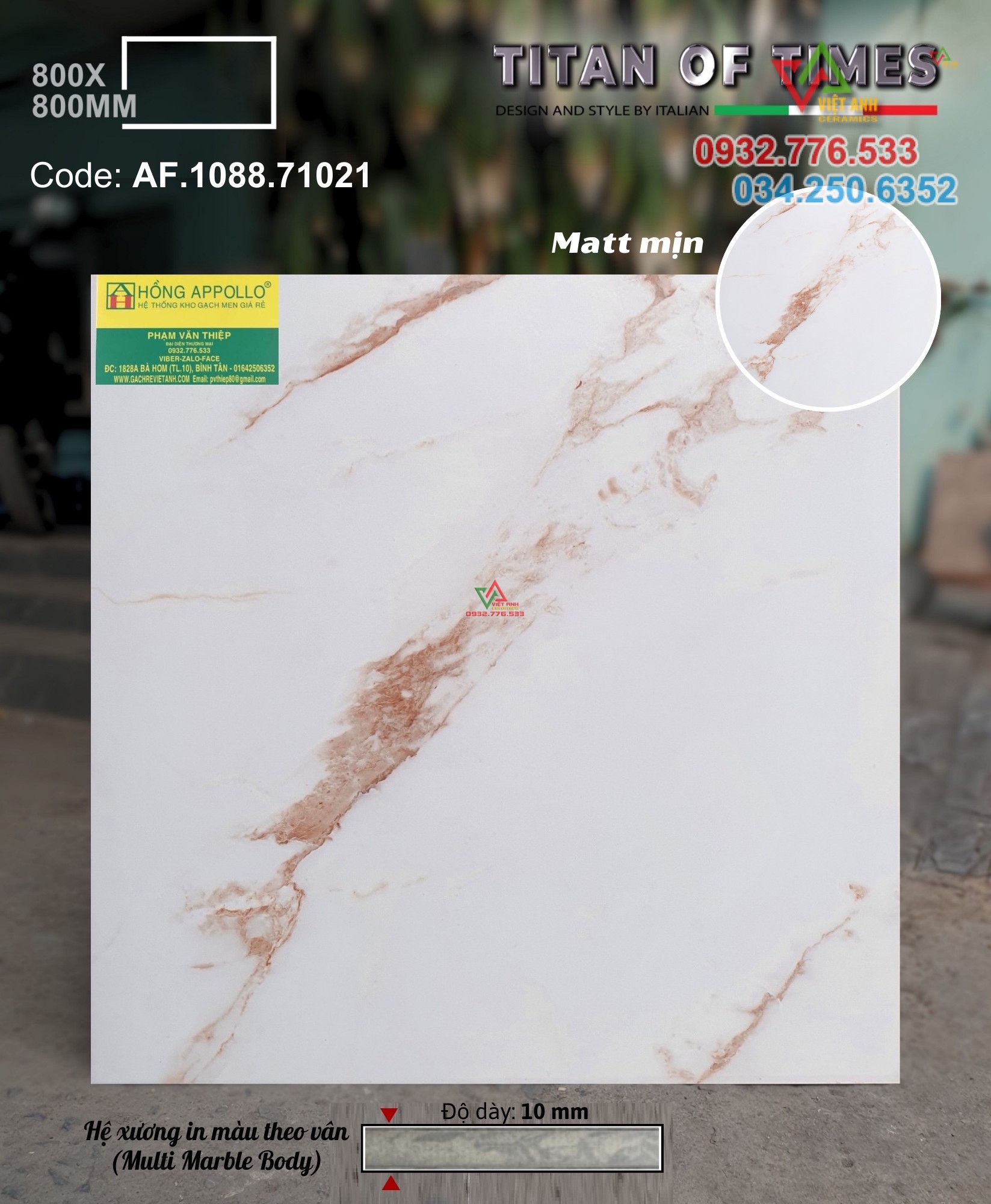 Gạch 80x80 đá mờ titan ốp nền nhà chất lượng cao