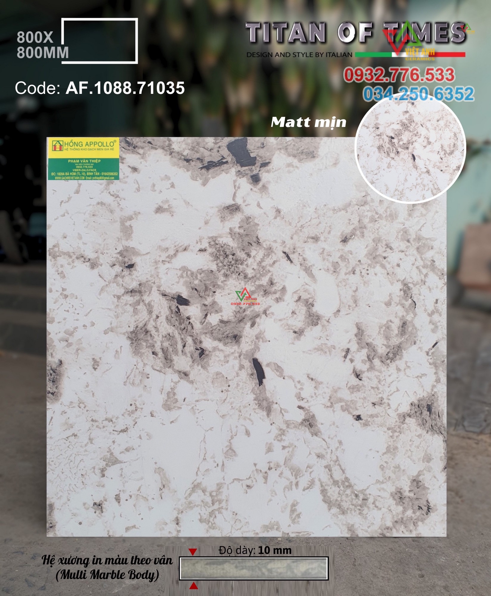 Gạch 80x80 ốp lát sang trọng matt mịn tại Long Thành