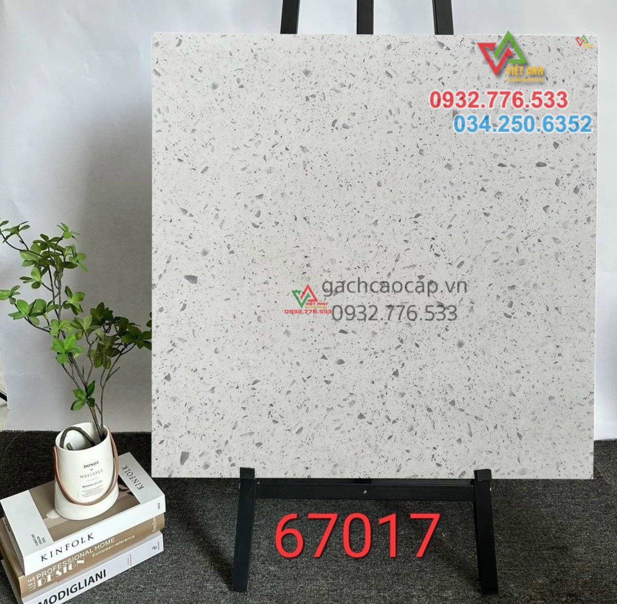 Gạch 60x60 hàng terrazzo TQ đá mờ cao cấp