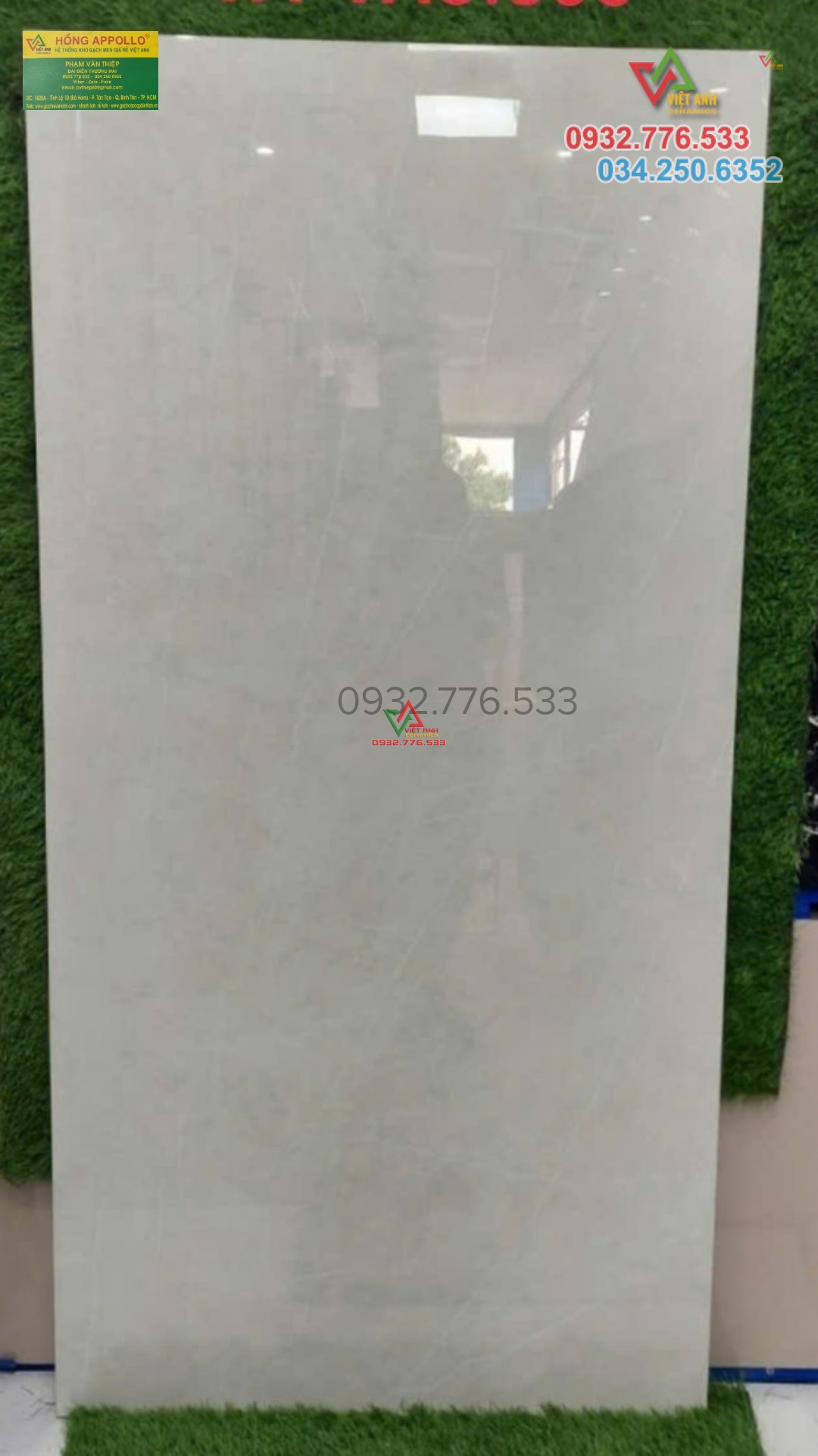Mẫu gạch thực tế