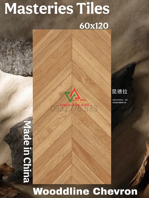 Gạch 60x120 hiện đại phong cách cổ điển nhập khẩu TQ