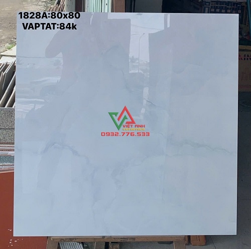 Gạch 80x80 màu xanh nhạt hàng tốt bền đẹp