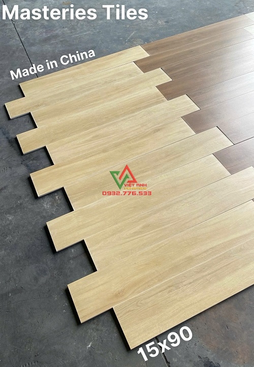 Gạch gỗ 15x90 hàng có sẵn trong kho giá tốt liền tay