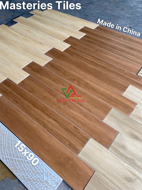 Gạch ốp nền 15x90 nhập TQ giá ưu đãi hàng có sẵn