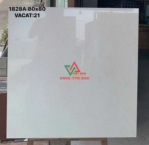 Gạch trắng trơn 80x80 hàng VN tại Thủ Đức