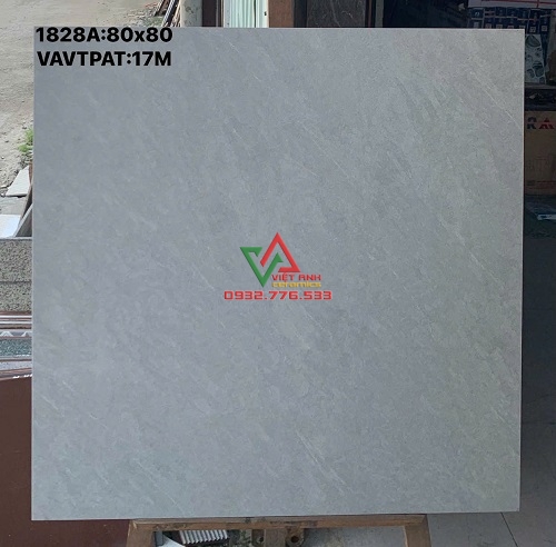 gạch 80x80 đá mờ hàng Việt Nam màu xám ghi cao cấp