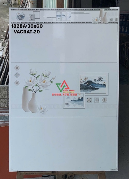Gạch ốp lát 30x60 hàng Việt chất lượng trang trí phòng khách