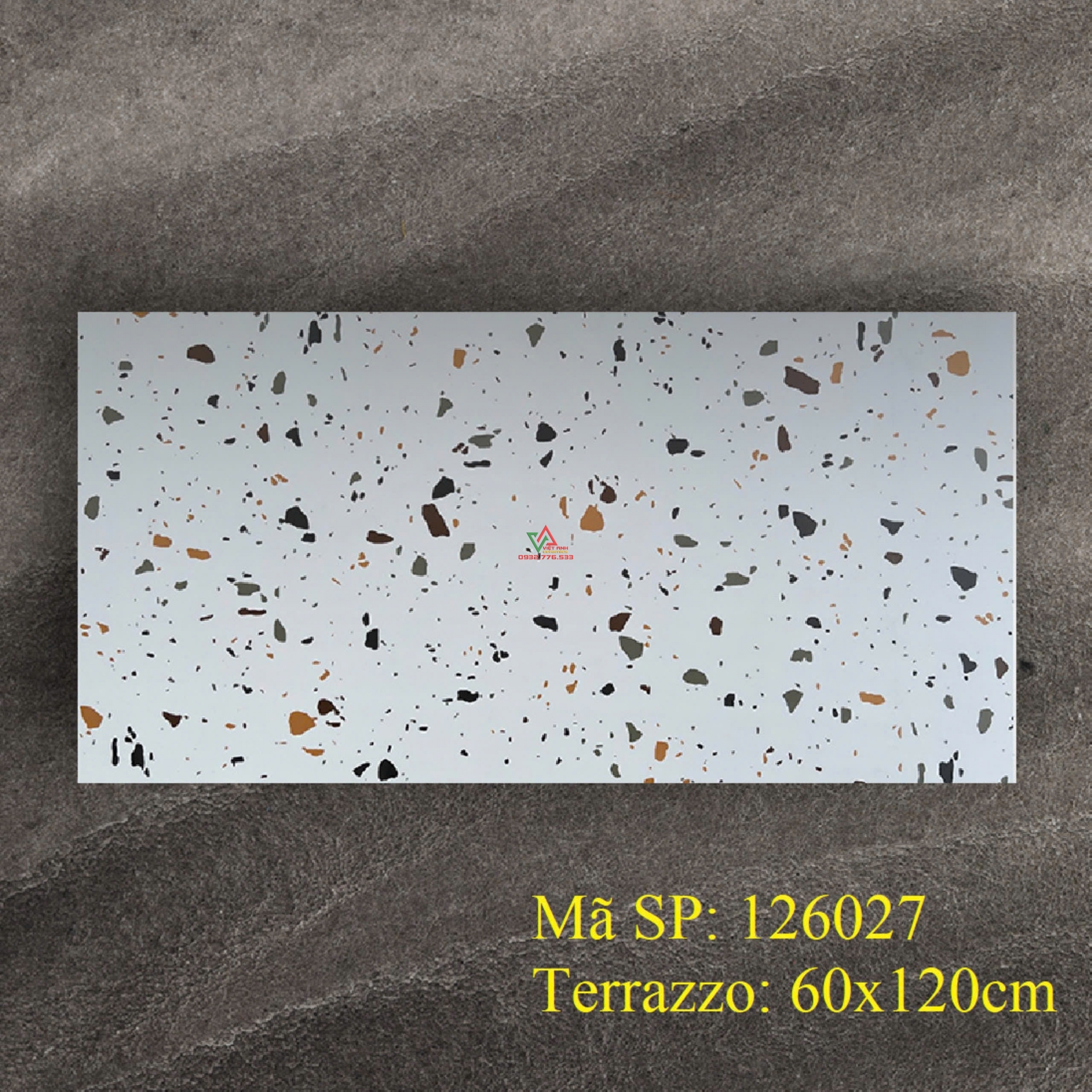 Gạch  trang trí 60x120 hàng mới nhất terrazzo Trung Quốc 