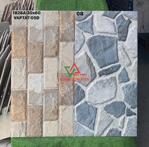 Gạch 30x60 giả đá trang trí ốp lát mọi không gian