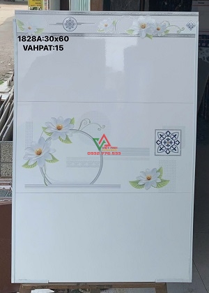Gạch 30x60 ốp tường phòng ngủ hàng Việt Nam giá rẻ