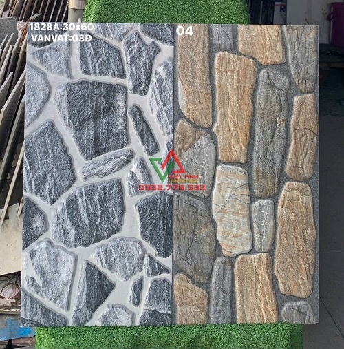 Gạch 30x60 trang trí hàng Việt Nam đá tự nhiên