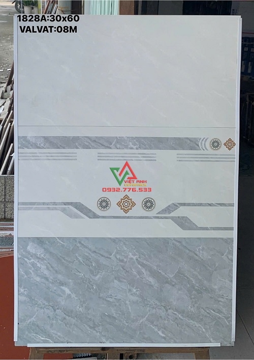 Gạch ốp lát 30x60 vân xám ốp tường tại kho giá tốt