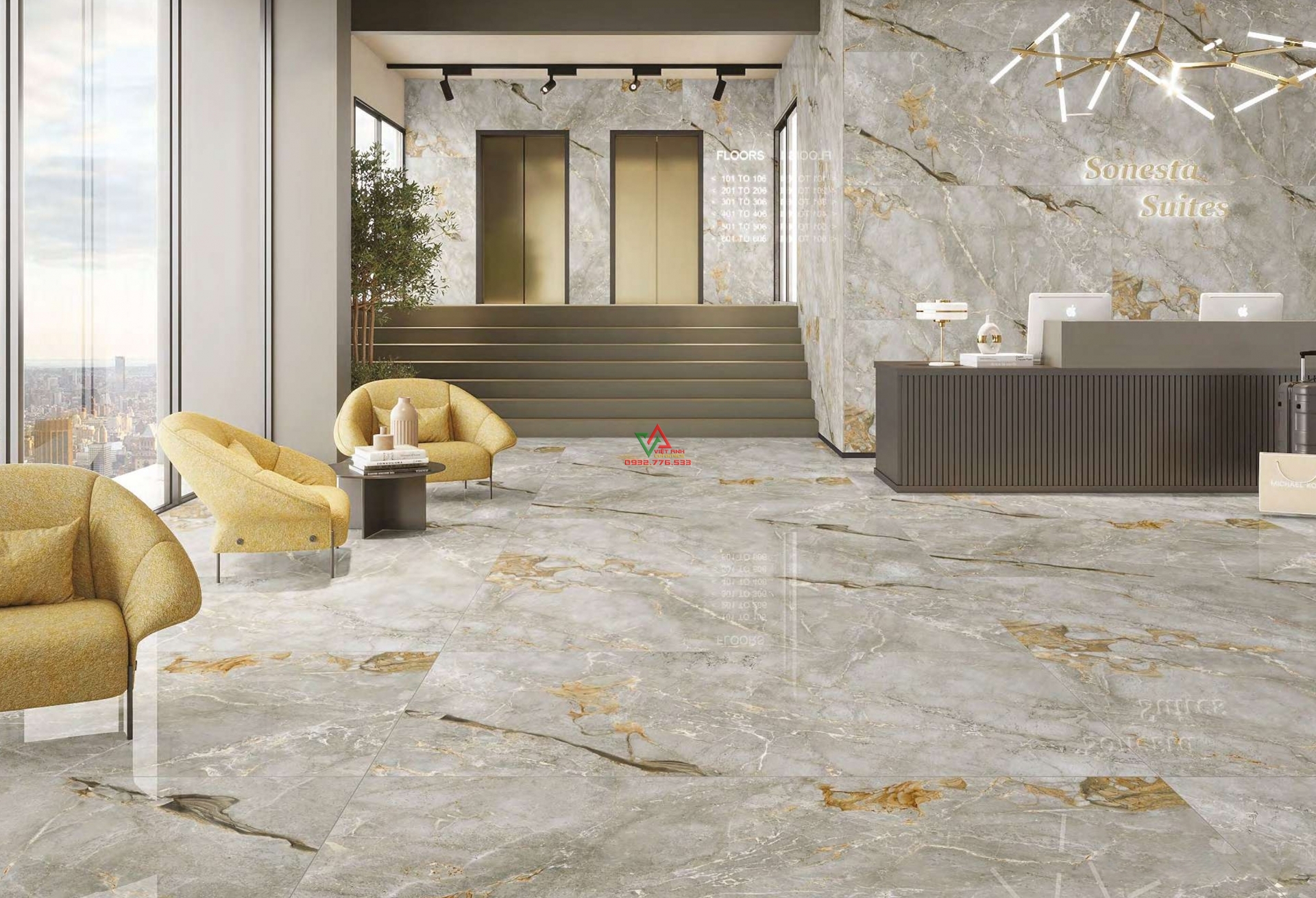 gạch bóng kiếng 80x160