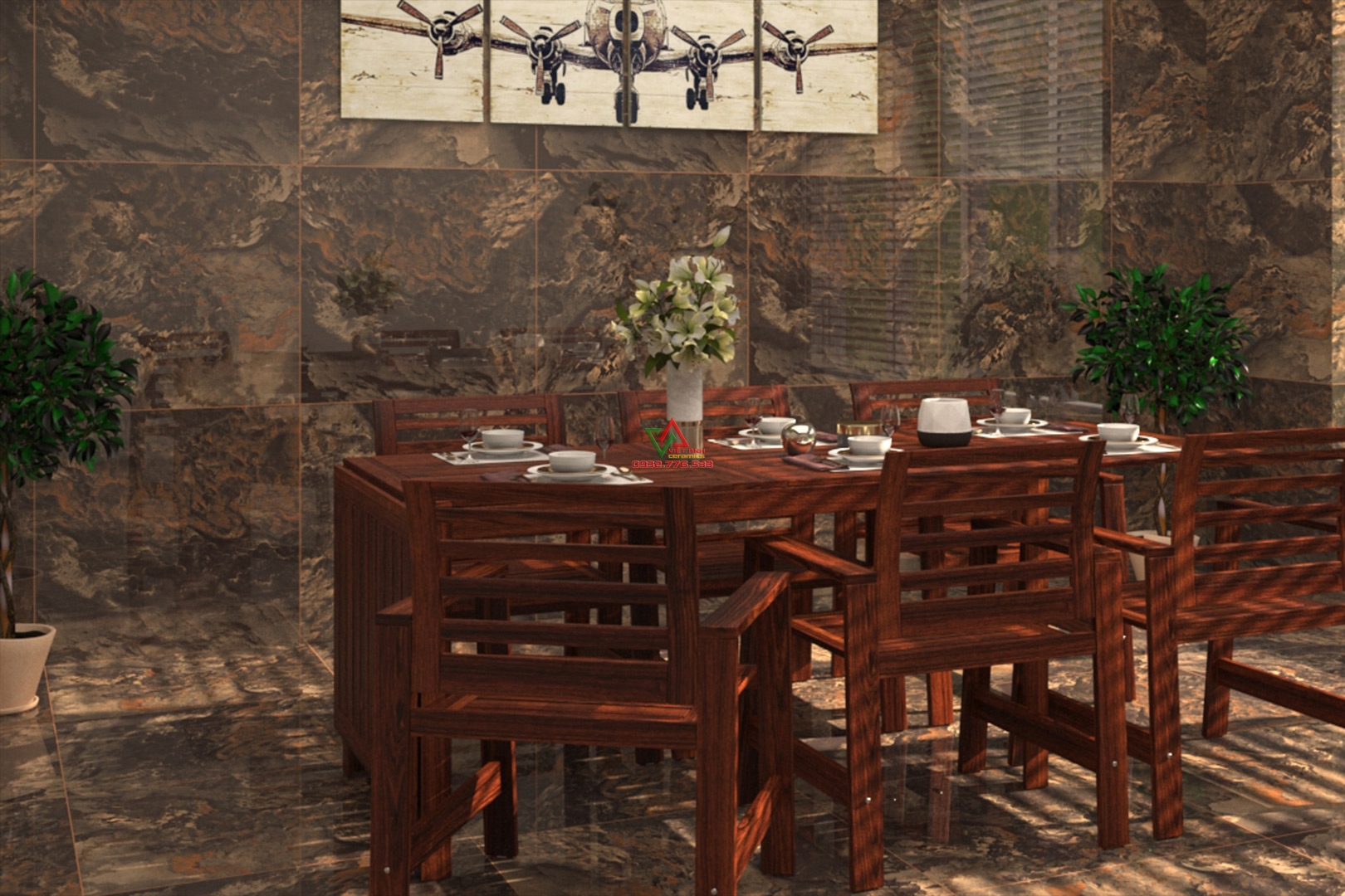 gạch bóng kiếng 80x80