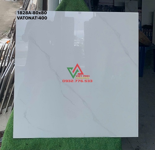 GẠCH 80X80 TRẮNG VÂN CHỈ XÁM HIỆN ĐẠI