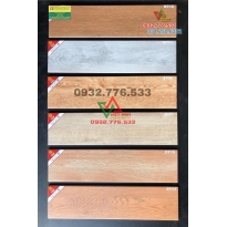 Bộ gạch 15x60 giả gỗ nhiều màu