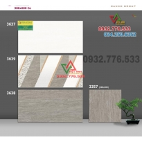 Bộ gạch 30x60 màu chủ đạo là màu trắng xám