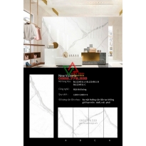 Đá khổ lớn 120x240 New Victoria trang trí phòng khách
