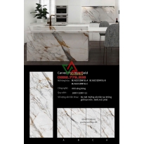 Đá khổ lớn hàng nhập 160x320 Carved Fish Maw Gold