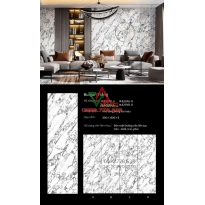 Đá Nung Kết Khổ Lớn 80x260 Bulgari trắng