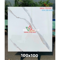 Gạch 100×100 đá bóng kiếng vân mây