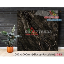 Gạch 100×100 màu nâu đen sang chảnh 1052