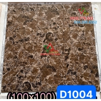 Gạch 100×100 vân đá marble màu nâu da báo hàng nhập khẩu