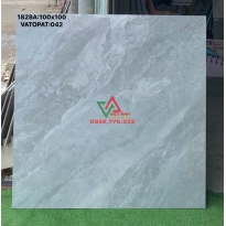 GẠCH 100X100 XÁM KHÓI VÂN ĐÁ TỰ NHIÊN BÓNG KIẾNG CMC CAO CẤP